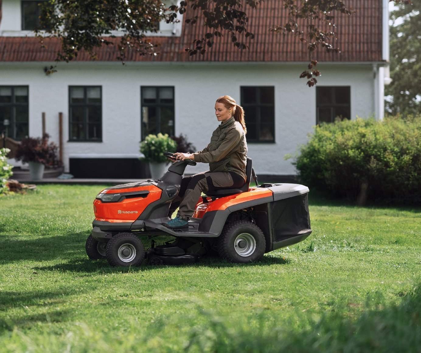Husqvarna Akku-Rasentraktor TC 100i